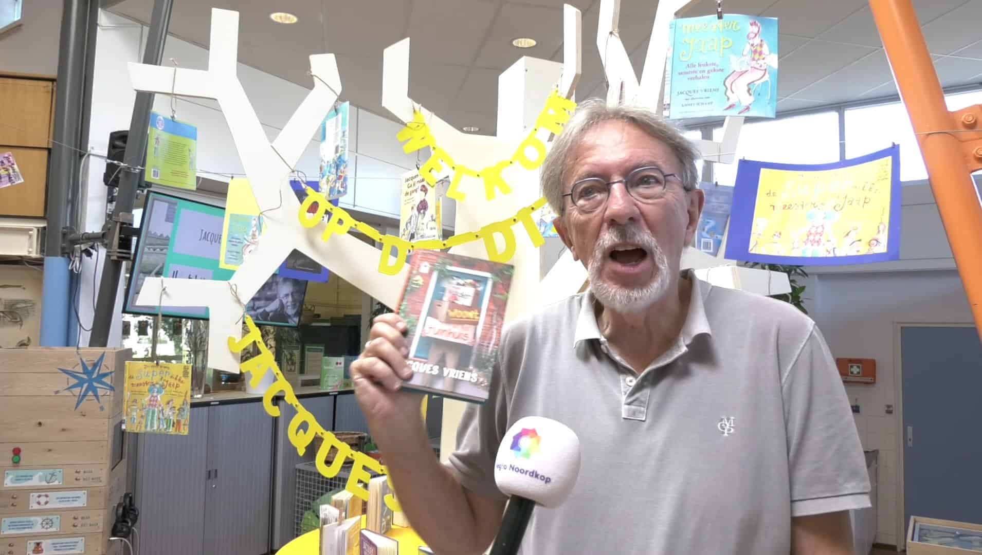 Jacques Vriens vertelt verhalen op De Dijk (video)