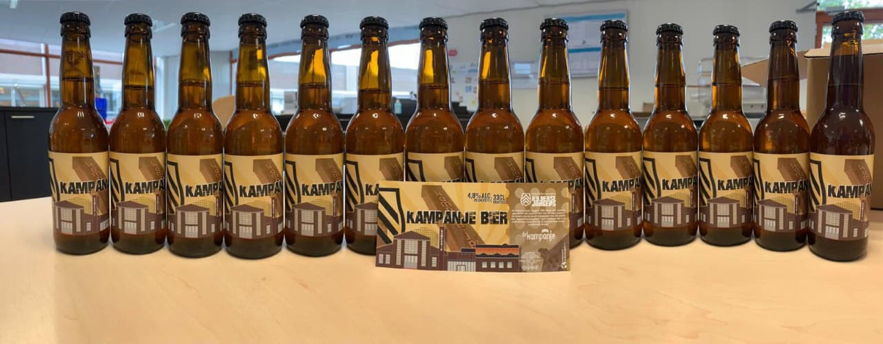 Speciaal Kampanje bier voor de schouwburg