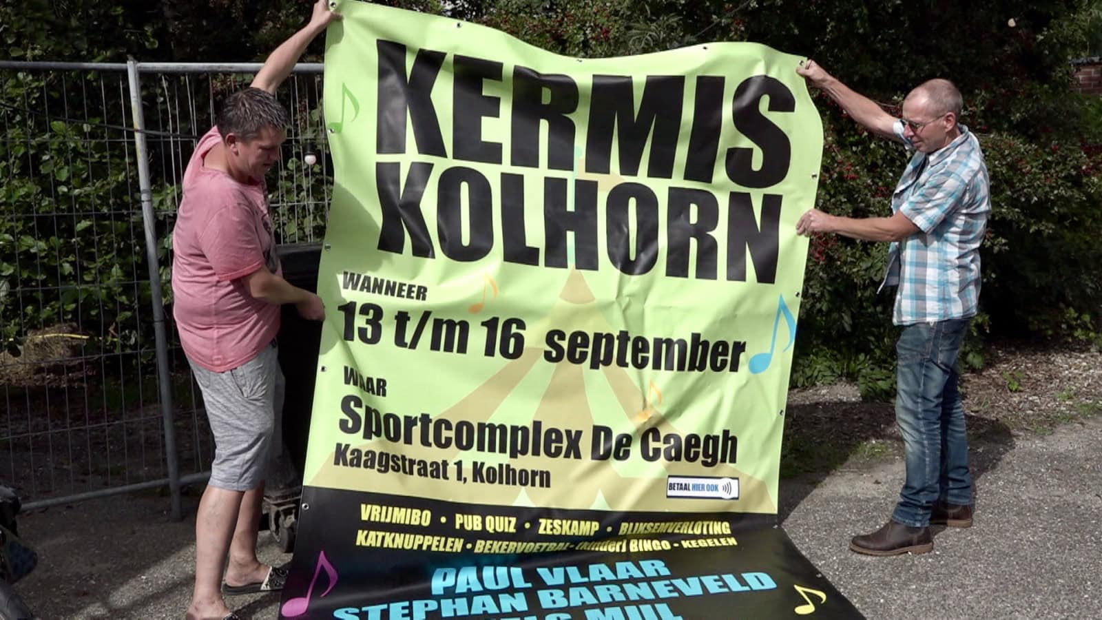 Kermis zonder kroeg: geen probleem in Kolhorn