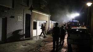 Brand in woning aan de Achterbinnenhaven