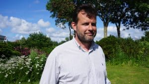 Wethouder Maarten Versluis kijkt na 26 jaar bij de marine uit naar zijn nieuwe werkomgeving