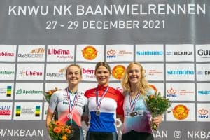 Marit Raaijmakers sluit NK Baan af met vier medailles