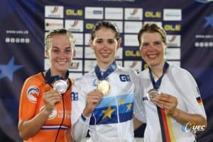 Zilver voor Marit Raaijmakers op EK Derny