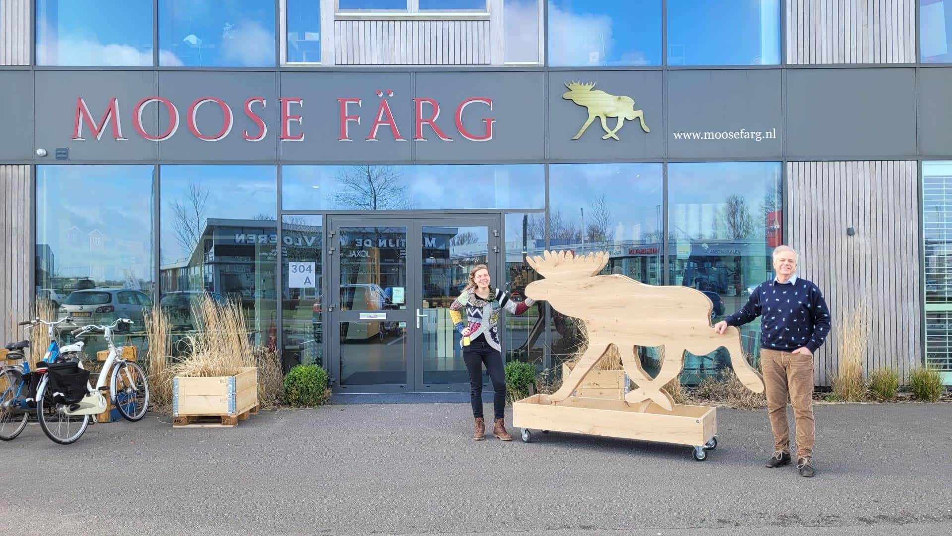 Eland gespot in Schagen!