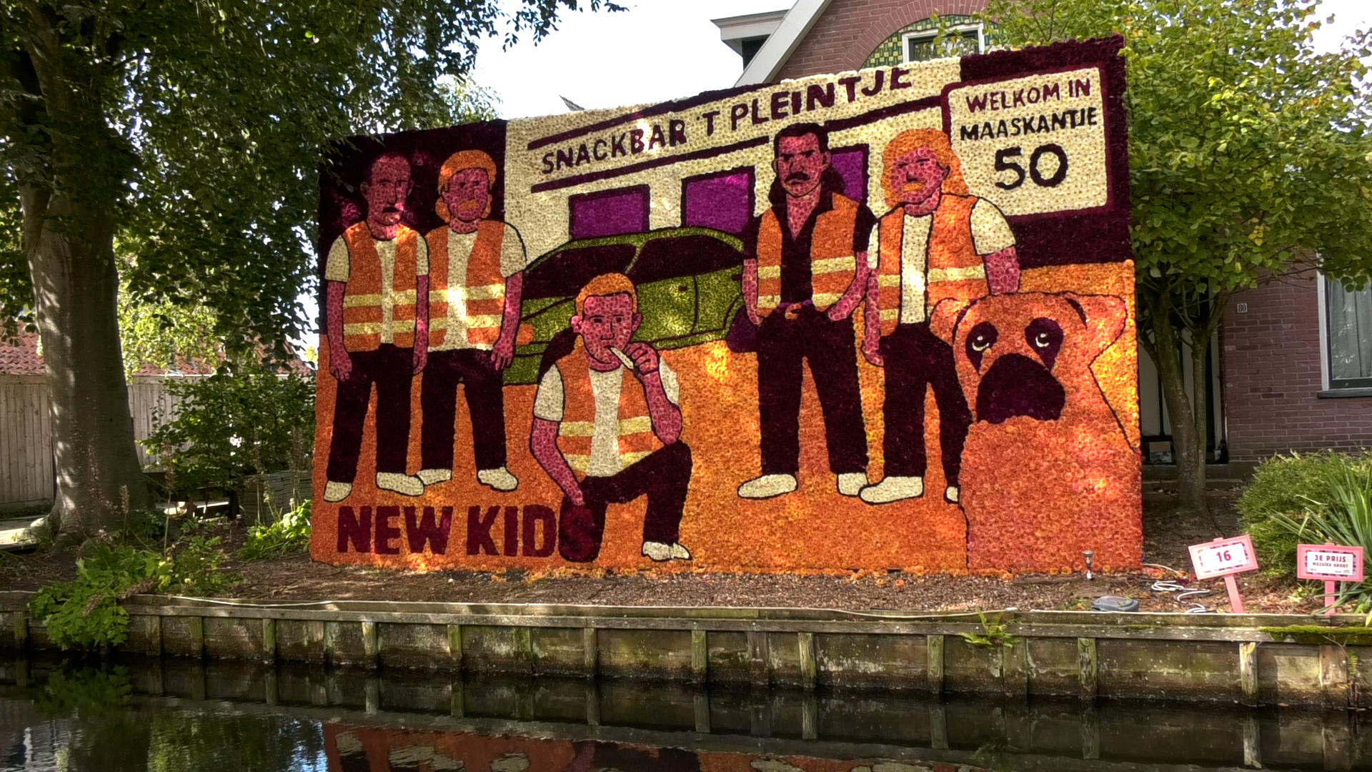 Video: Bezoekers onder de indruk tijdens de 94e Floralia in Niedorp