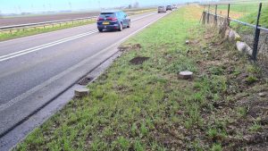 Levensgevaarlijke actie op viaduct Westfriesedijk