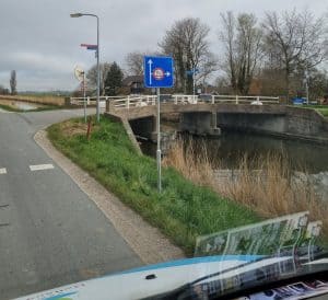 Geen vrachtwagens meer over Niedorperbrug