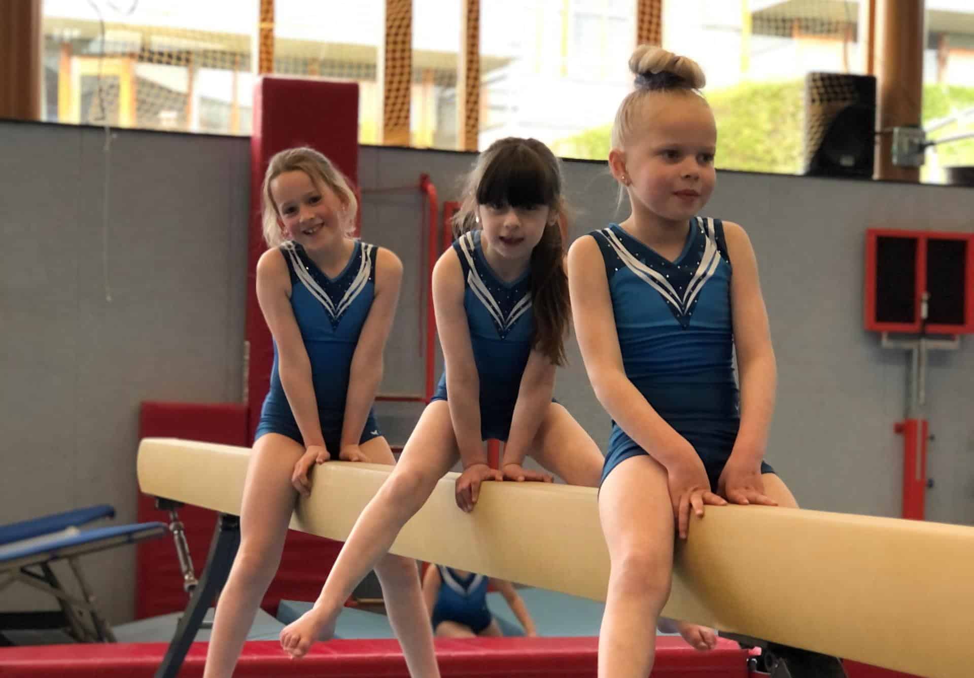 Test training turnen bij OKK