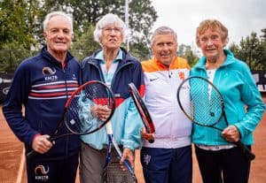 Team Sportservice en TC Hippo willen meer ouderen laten tennissen