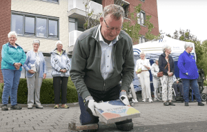 Team Sportservice en wethouder De Vrij openen tweede Ommetje-route