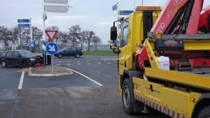 Gewonden bij aanrijding op N242
