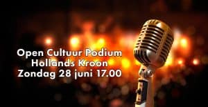 Open Cultuur Podium gaat wekelijks live uitzenden