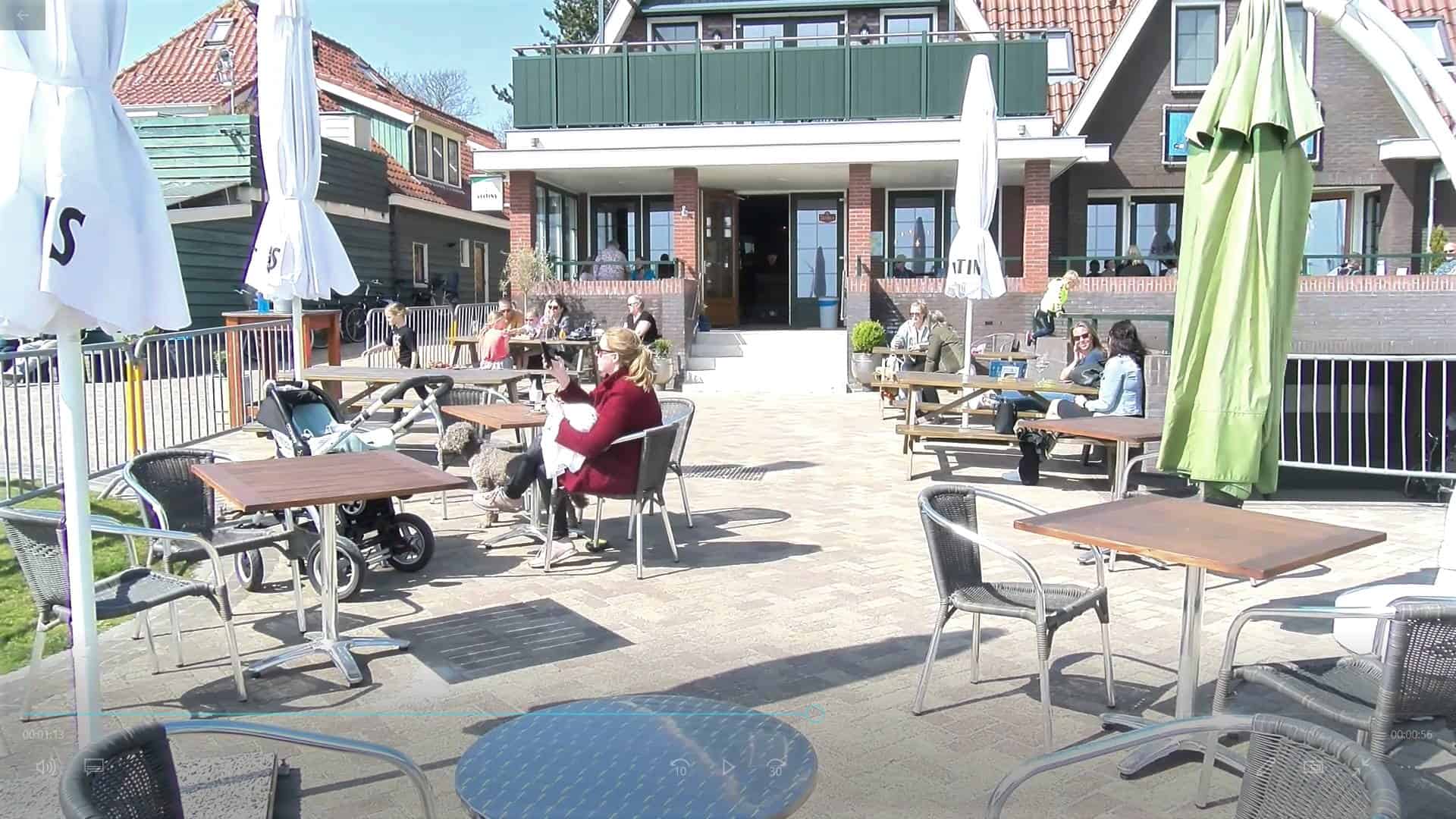 Terrassen weer open in Hollands Kroon (video)