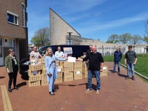 Schenking bloembollenpakketten voor vrijwilligers
