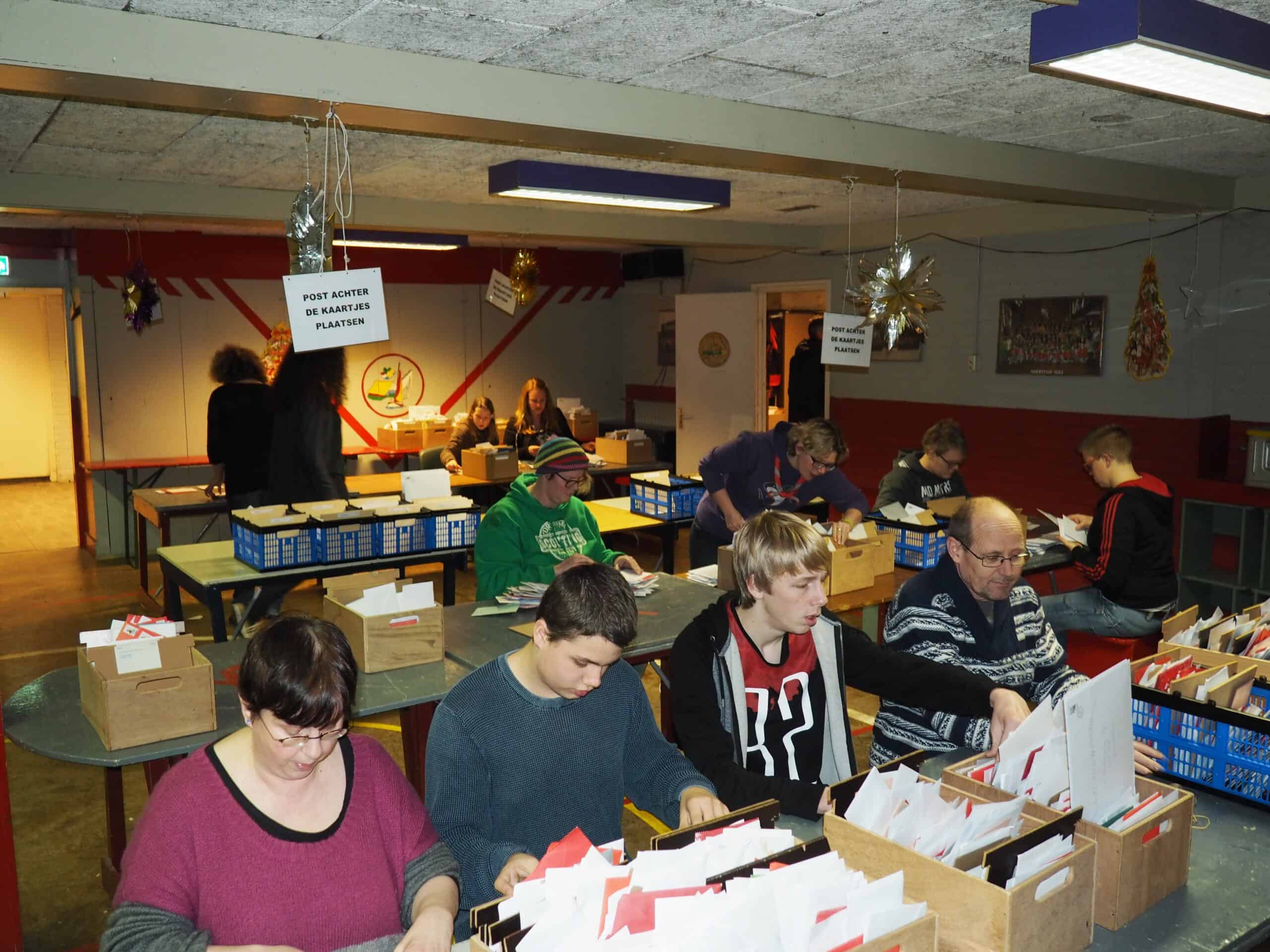 Scouting kerstpost, nog tot vrijdag in te leveren