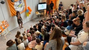 Eerste schooldag bij De Trimaran
