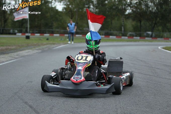 Texelaar Mika Vos in de hoogste versnelling naar Nederlandse titel