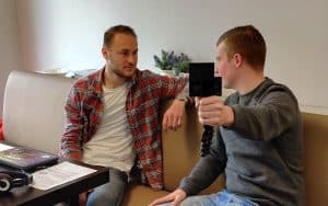 Selectie bezoekt Rabo AZ Foodtour-klassen