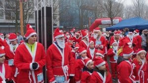 Santa Run in Helderse binnenstad