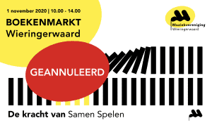 Geannuleerd: Jaarlijkse boekenmarkt Muziekvereniging Wieringerwaard