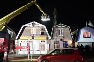 Schoorsteenbrand in woning Anna Paulowna