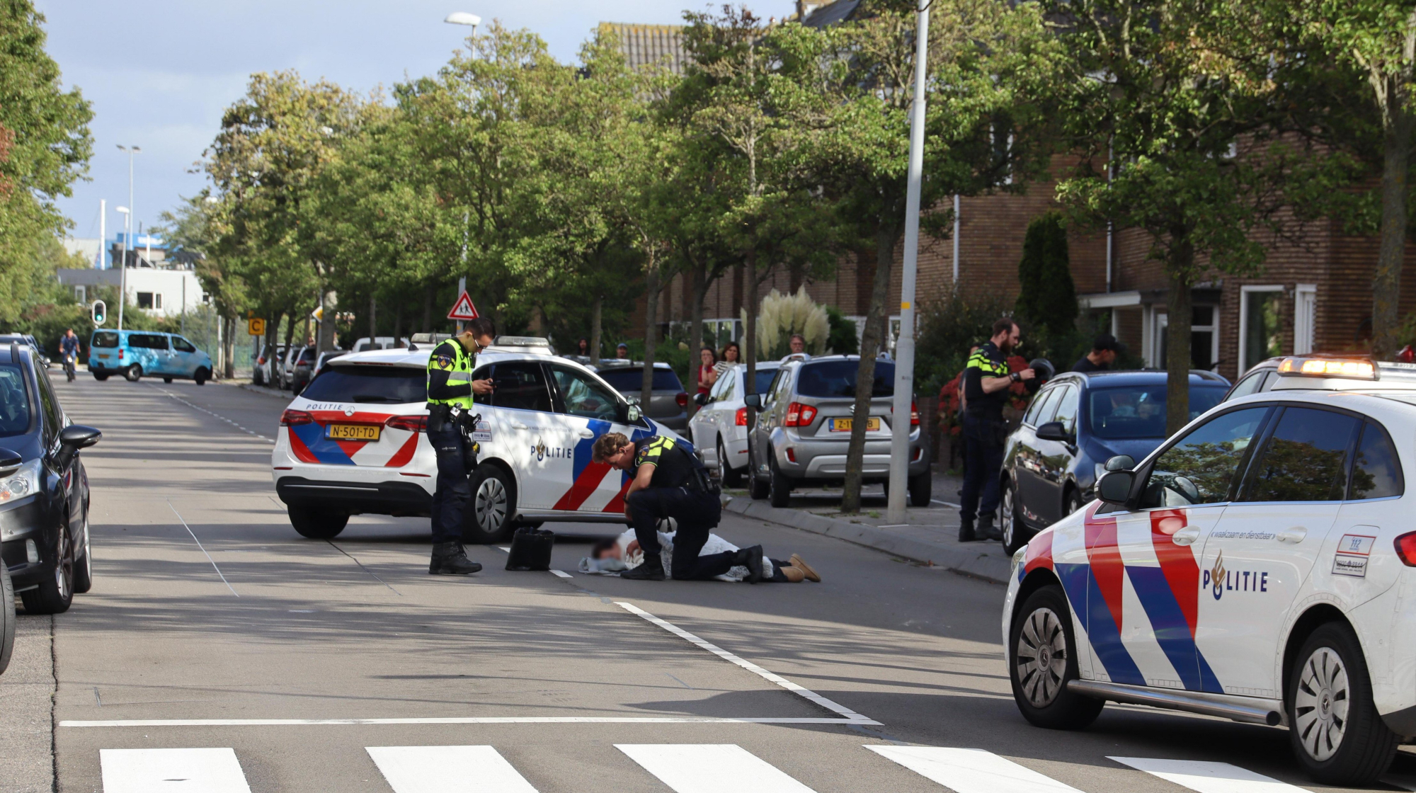 Scooterrijder gewond bij eenzijdig ongeval in Den Helder
