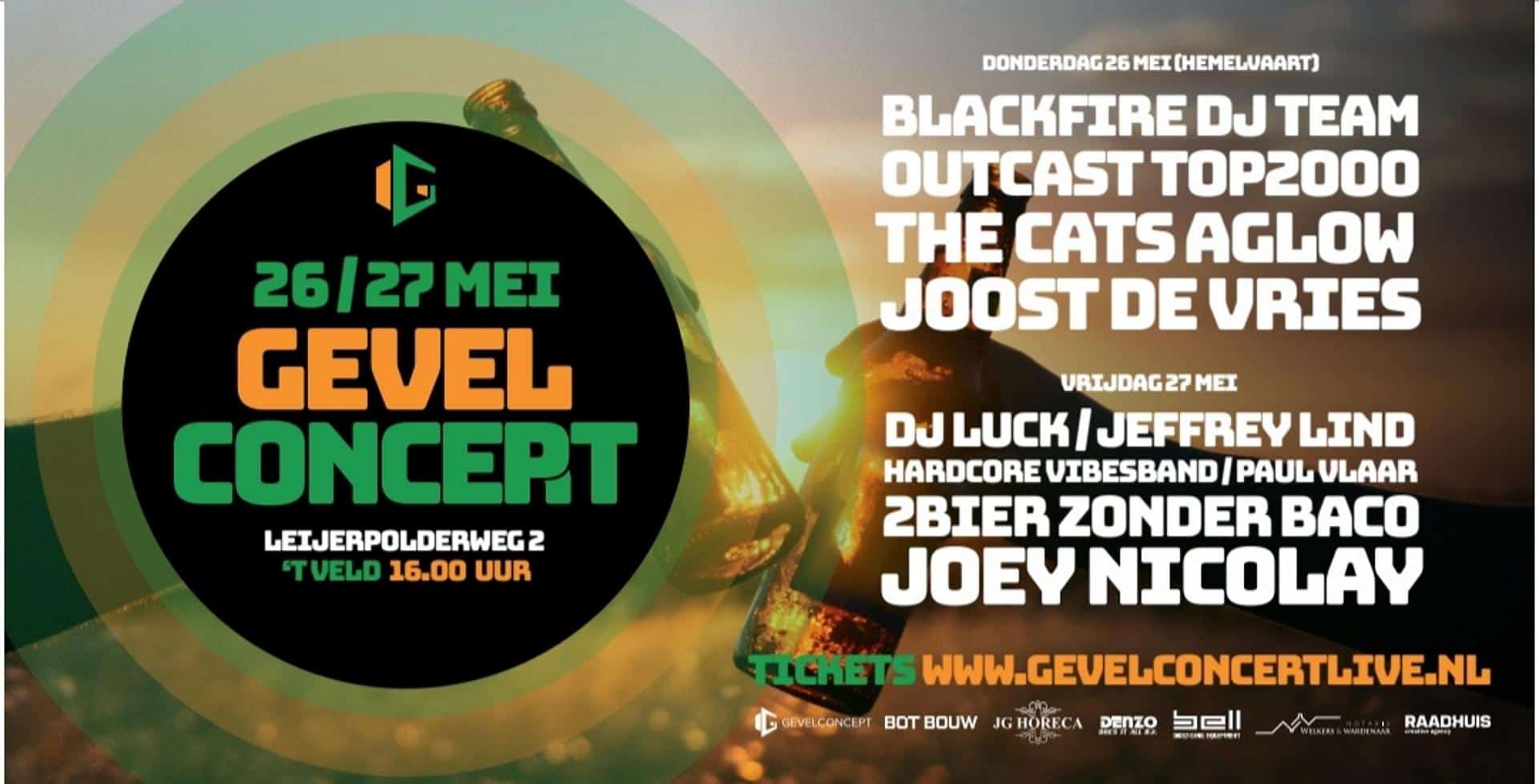 GevelConcert Live in ‘ t Veld