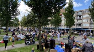 Markt in Stadspark en kinderrommelmarkt weer begonnen