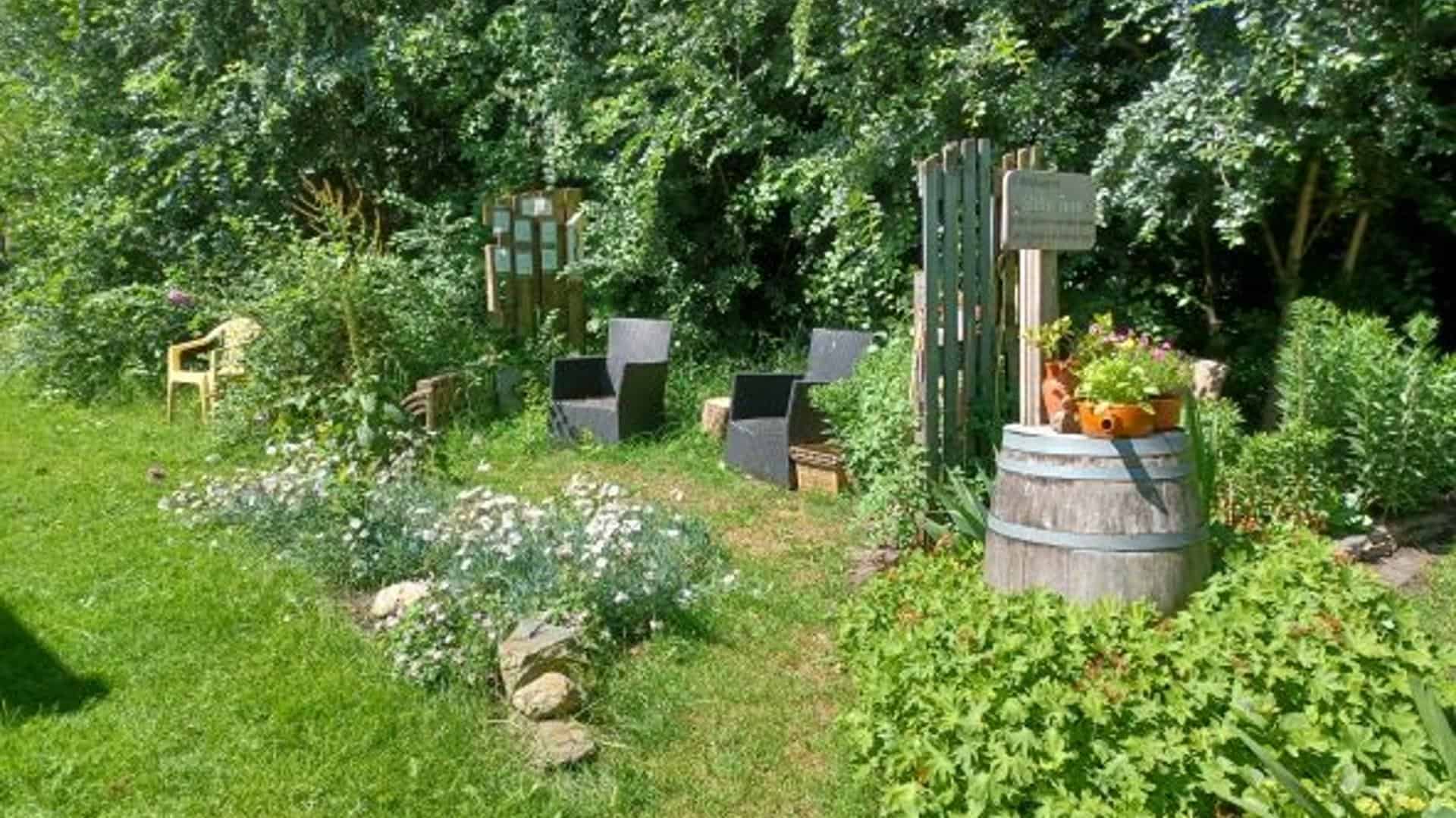 Genieten in de tuinen aan de Dintelstraat