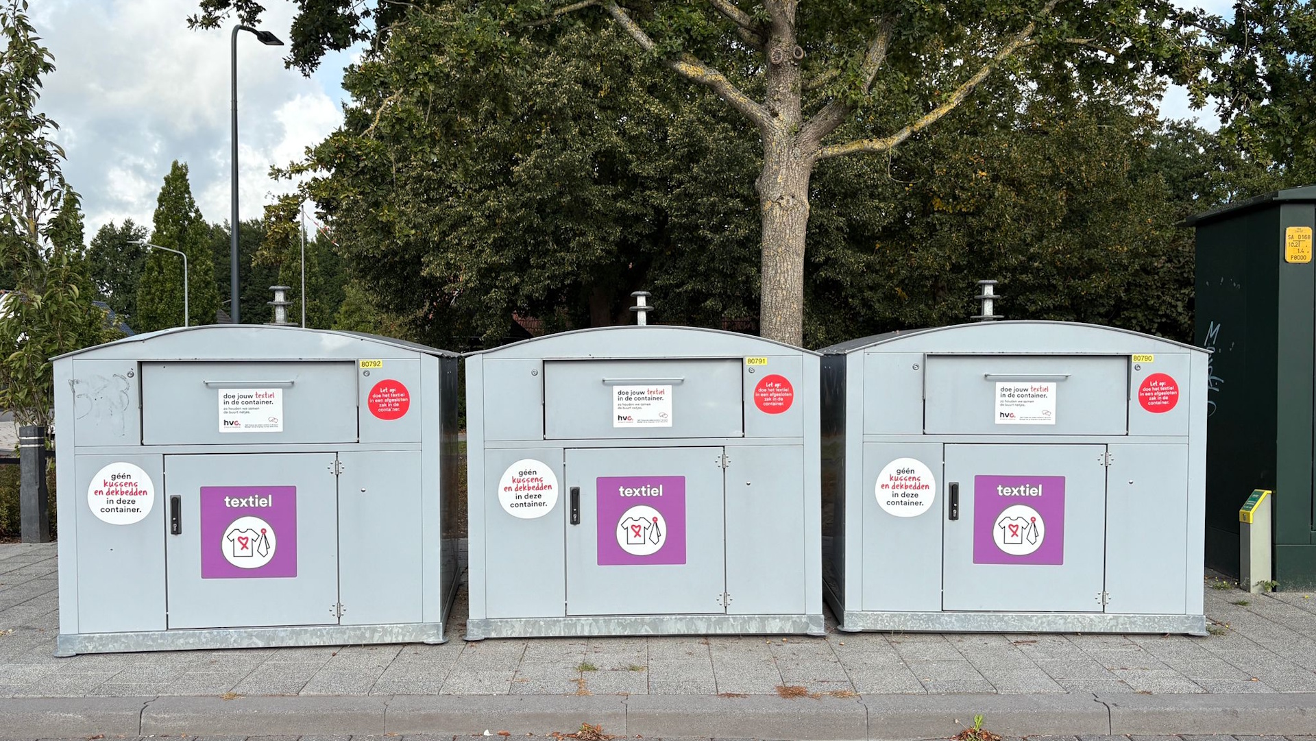 Gemeente Hollands Kroon sluit klep voor kledingrovers