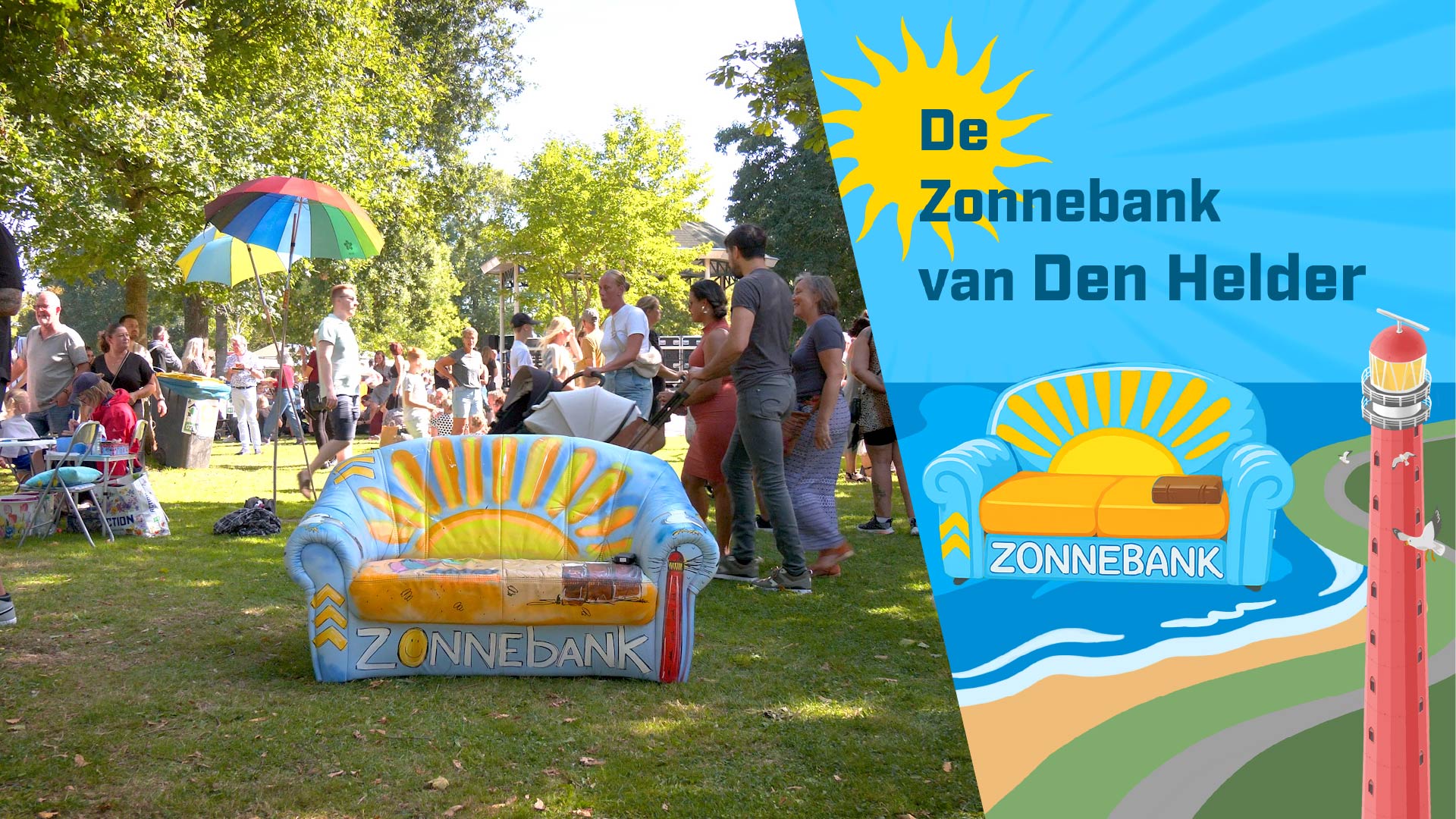 Video: De Zonnebank van Den Helder: Wat maakt Den Helder zo’n fijne plek in de zomer?