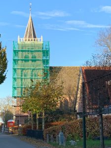Onderhoud aan Willibrorduskerk Haringhuizen