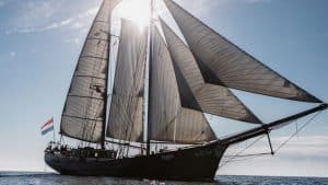 Paar dagen mee op reis aan boord van Tall Ship Twister