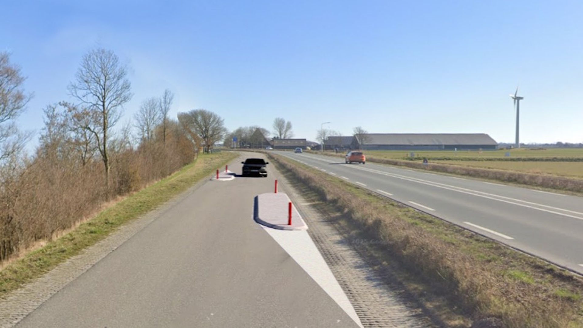 Proef snelheidsremmende maatregelen op Priggeweg