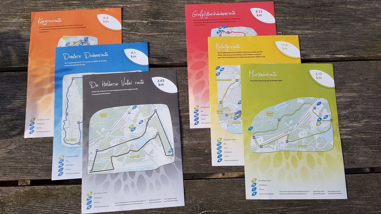 Nieuwe wandelroutes door Den Helder