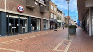 Steeds meer gesloten winkels