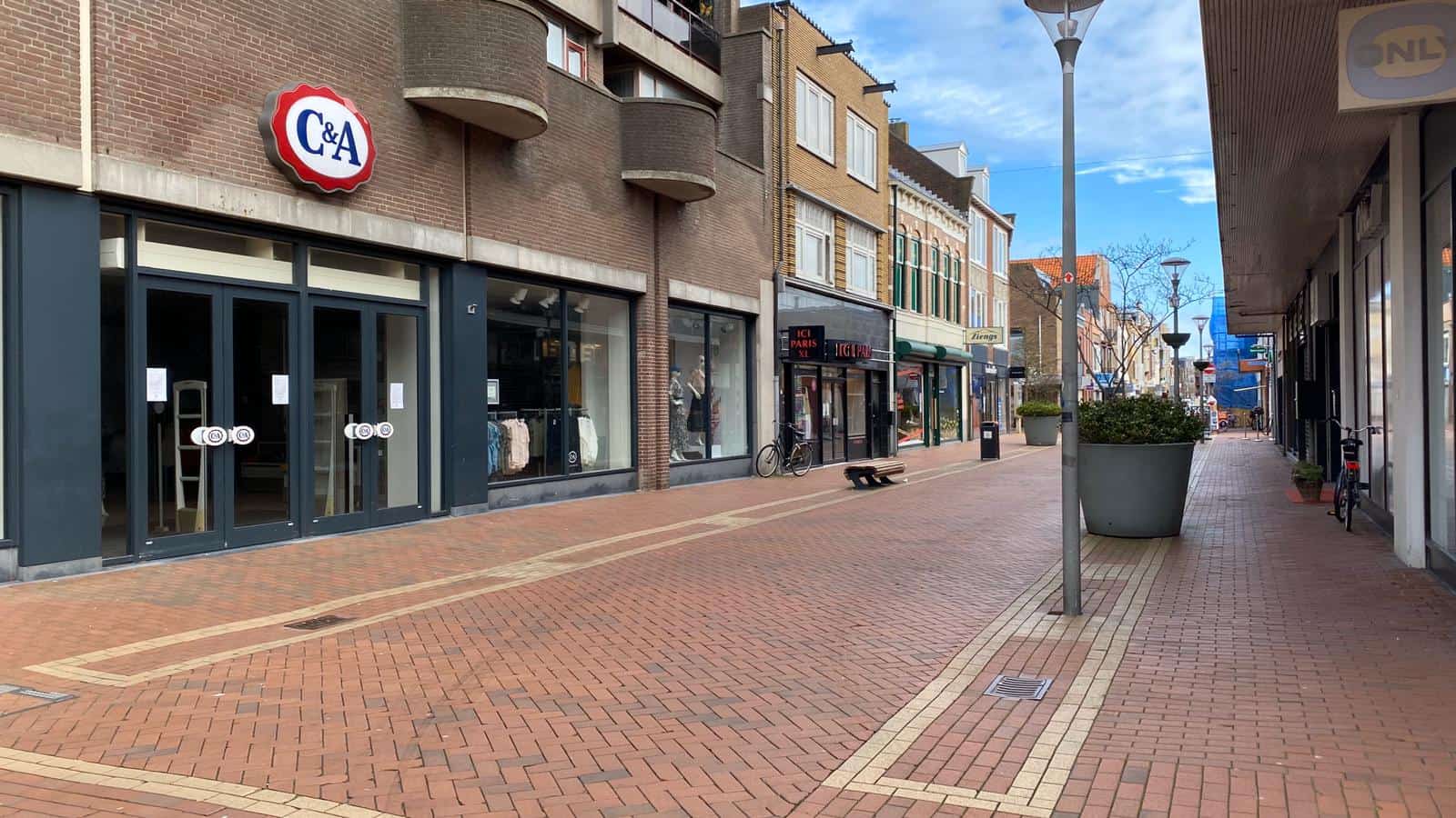 Steeds meer gesloten winkels