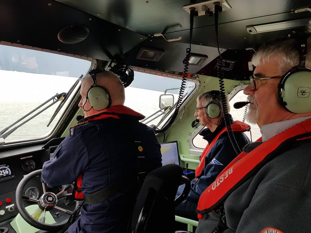 Wisseling van de wacht bij KNRM Station Den Helder