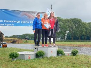 Zilver en brons voor Bianca Groot op NK Open Water