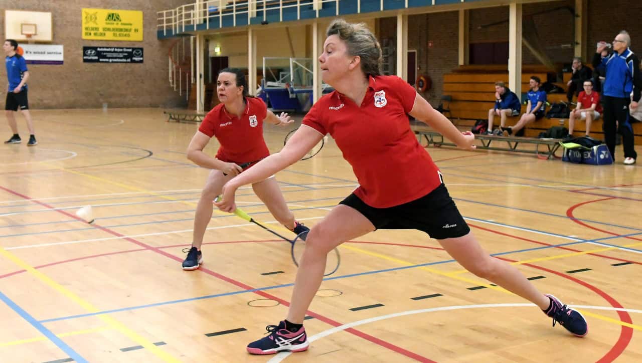 Nederlaag Zeemacht badmintonners