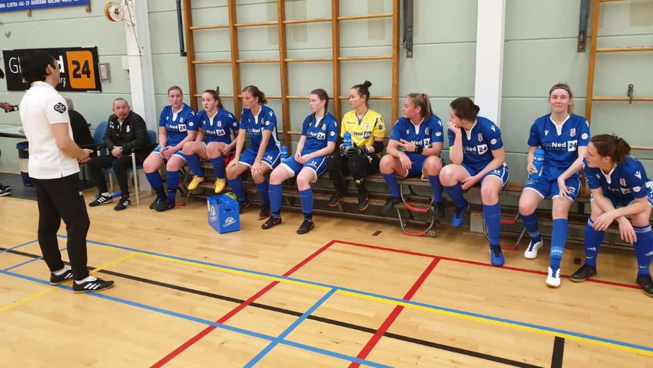 Mooie zege voor Zeemacht dames 2