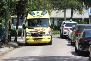 Ongeluk tussen auto en fietser in Den Burg