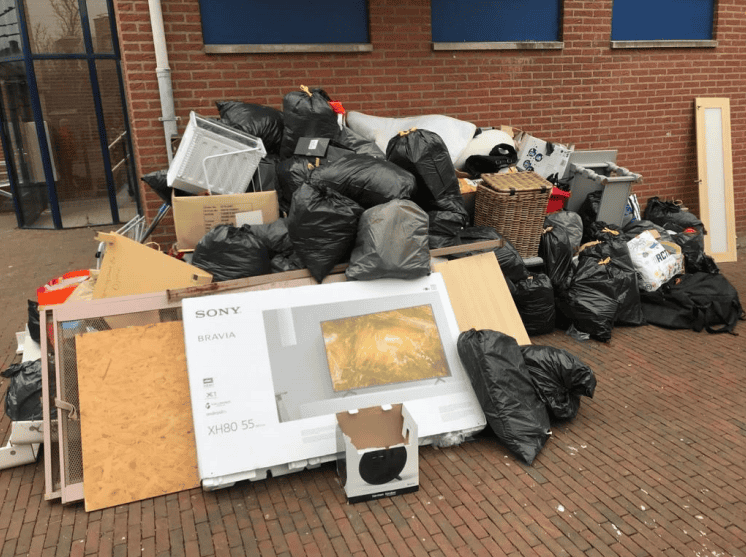 Afval dumpen kost bewoner Den Helder 900 euro