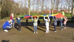 Rennen, springen en spelen voor de allerkleinsten in de voorjaarsvakantie (video)