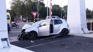 Crash bij de Kerkweg zorgt voor gewonden