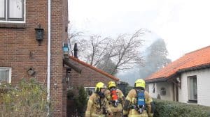 Flinke brand Den Burg (video)