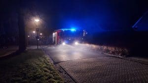 Schuur verwoest door brand
