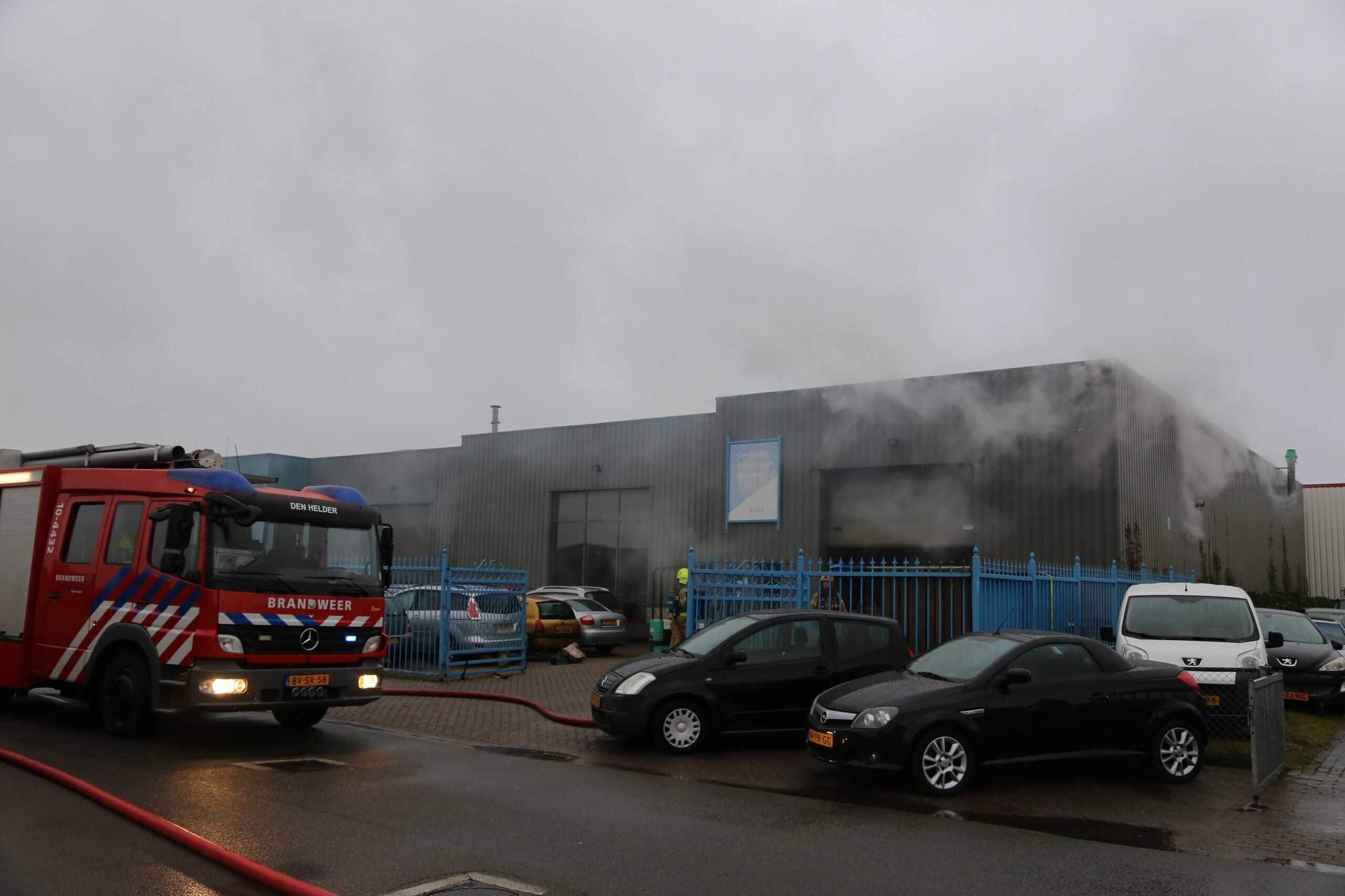 Brand Zeilmakersweg Den Helder