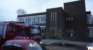 Brand in voormalige school snel geblust