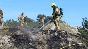 Brandje in natuur Huisduinen